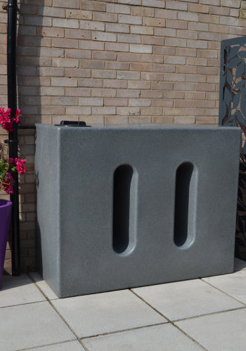 1000 Litre Water Butt V1 - Millstone - Double Outlet