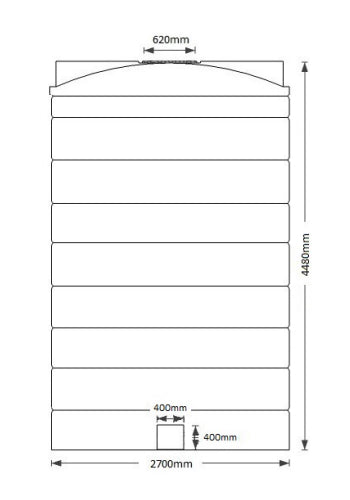 100,000 Litre Fire Tank System - BSRT