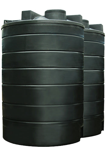 100,000 Litre (4 x 25K) Water Tank Black