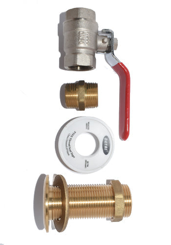 ¾'' Lever Ball Valve Set