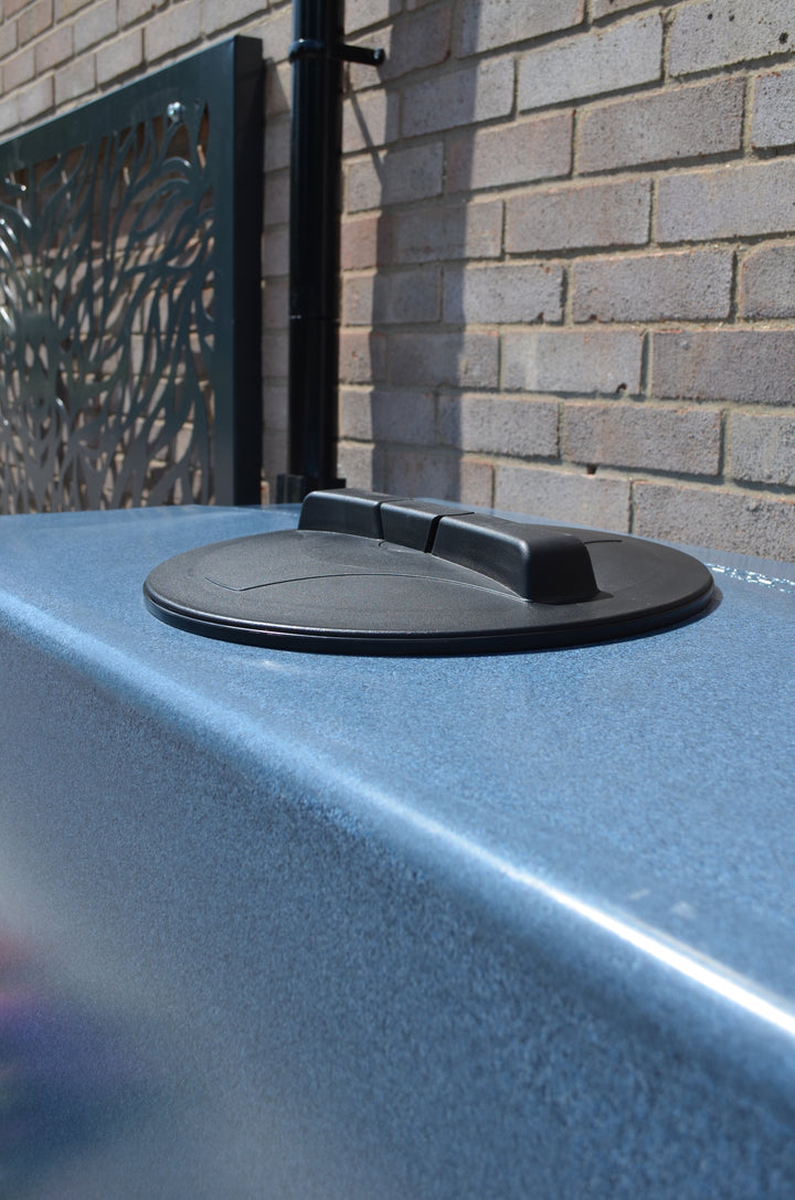 1200 Litre Water Butt in Blue Marble