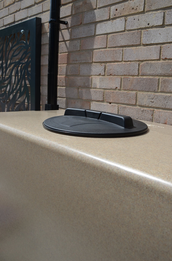 1200 Litre Water Butt in Sandstone