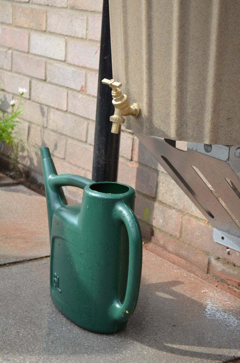 Wall Mounted Mini Cosmo Water Butt Planter in Sandstone