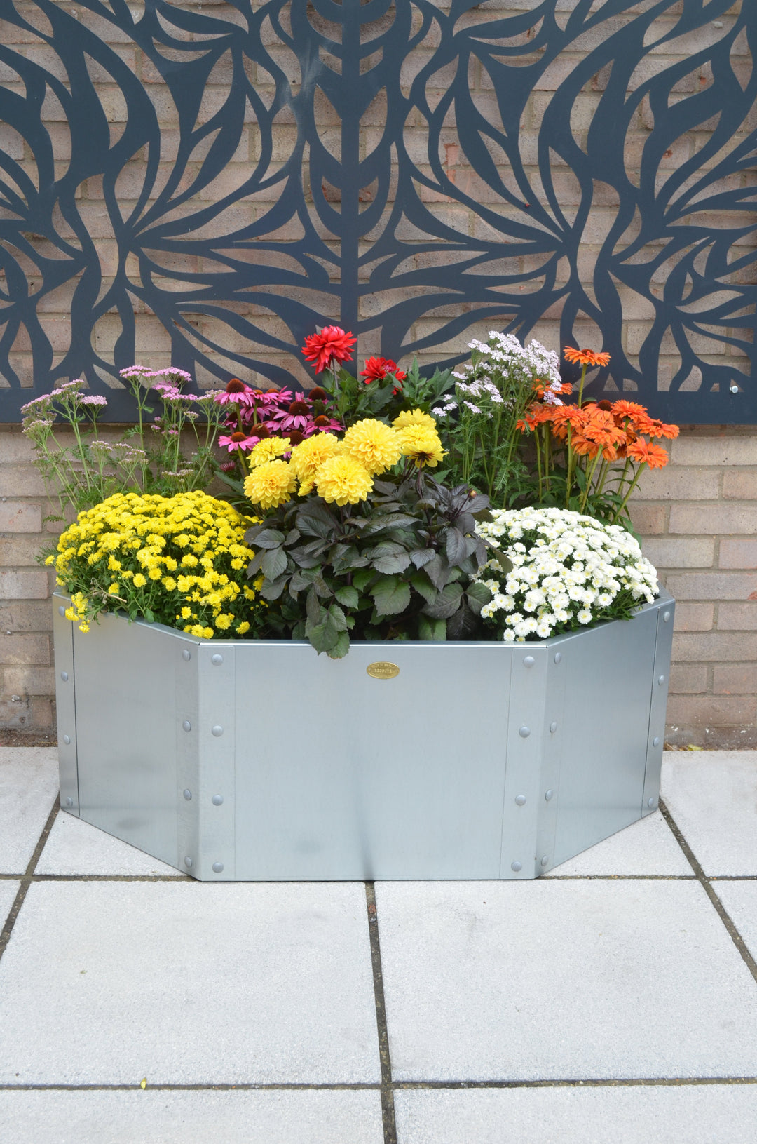 The Haslingfield - Raised Bed / Galvanised Planter