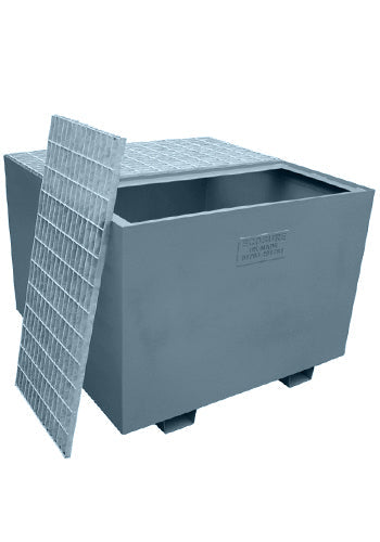 Steel Single IBC Bund - Galvanised