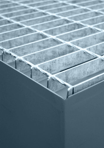 Steel Single IBC Bund - Galvanised